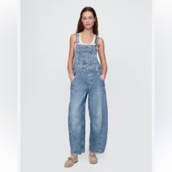 & Denim Denim - Women's Blue Denim Overalls